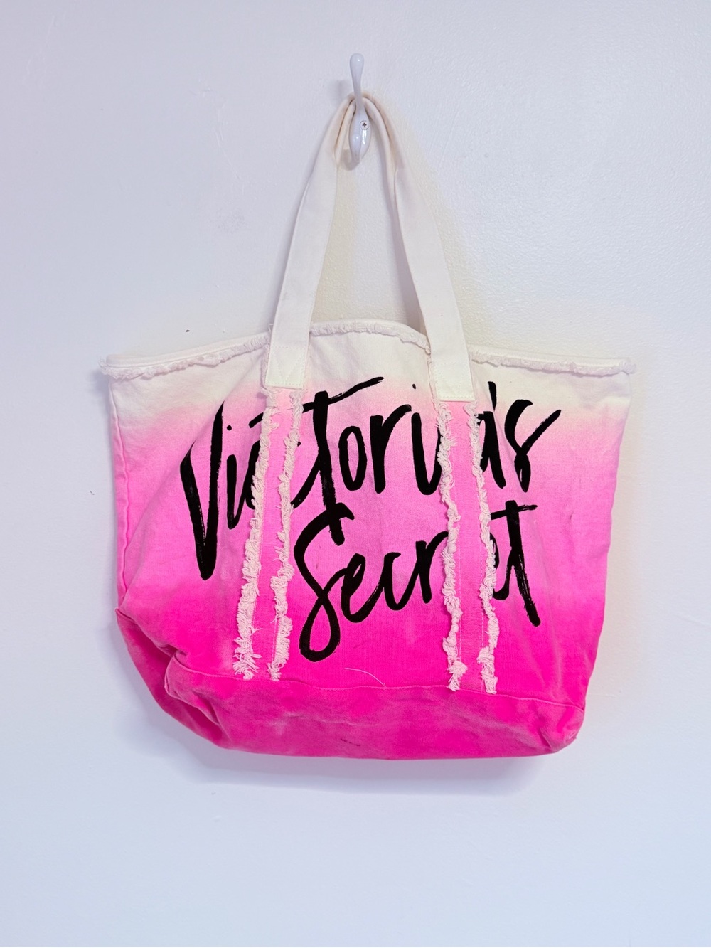 VICTORIA`S SECRET Ombre Canvas Tote, Handbag